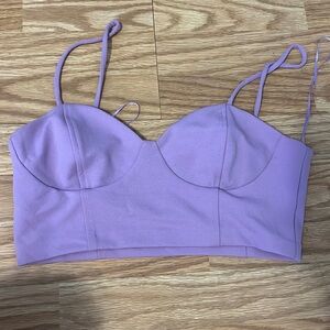 Zara Crop Corset Style Top
